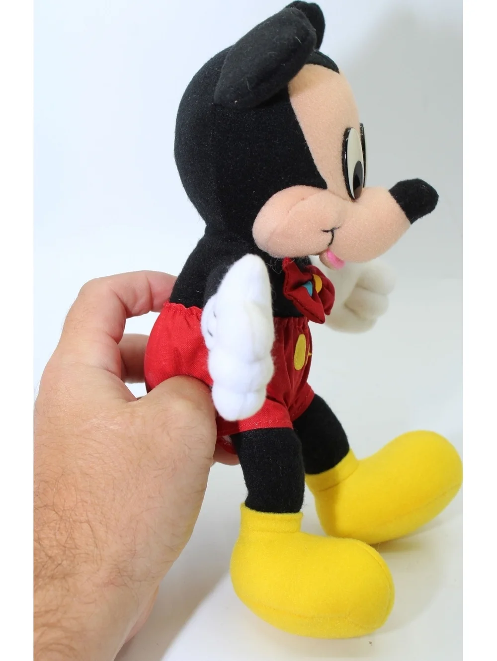 Vintage Walt Disney Collectible Mickey & Minnie Mouse Polka Plush Mattel Lot 2